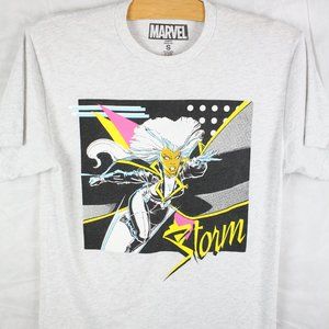 Marvel Mens Graphic T-shirt : Storm
